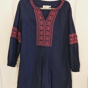 Vineyard Vines Navy Blue Tunic Dress
